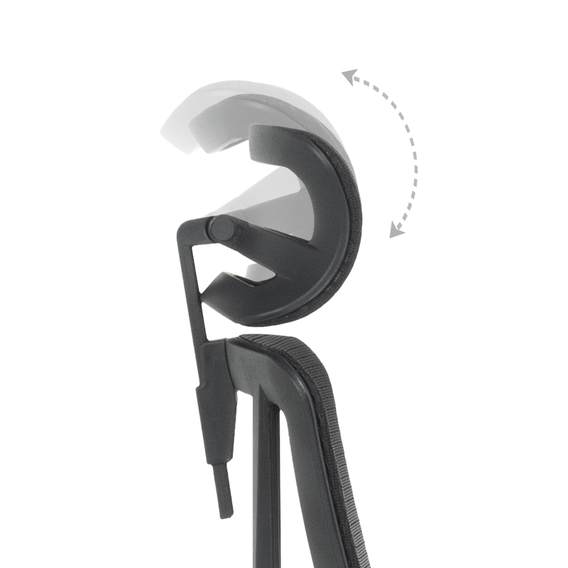 Ергономичен стол COLOMBO - черен