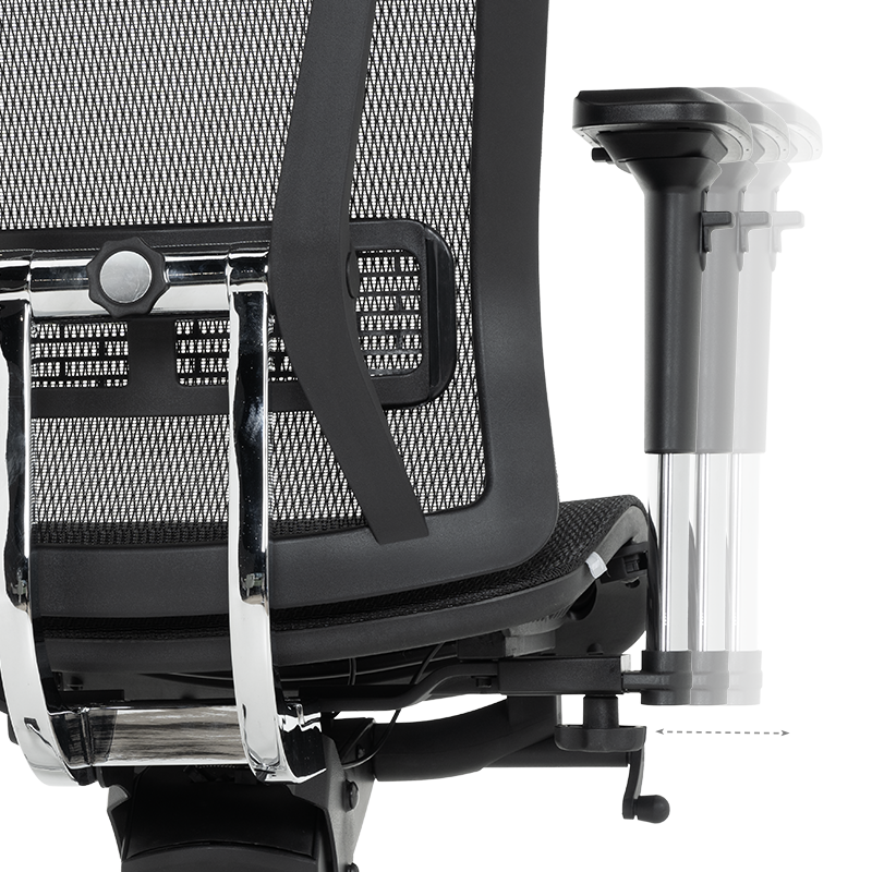 Ергономичен стол COLOMBO - черен