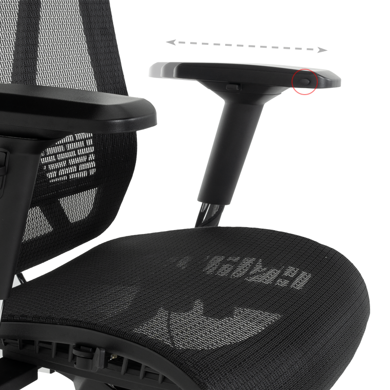 Ергономичен стол COLOMBO - черен