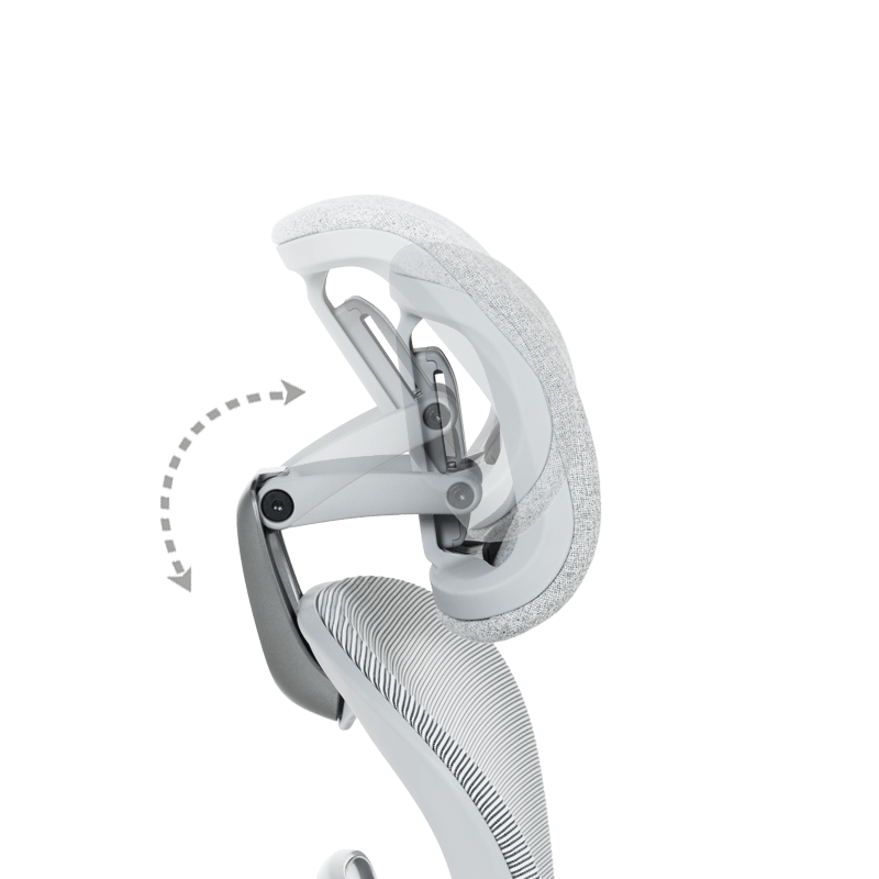 Ергономичен стол LYON - сив