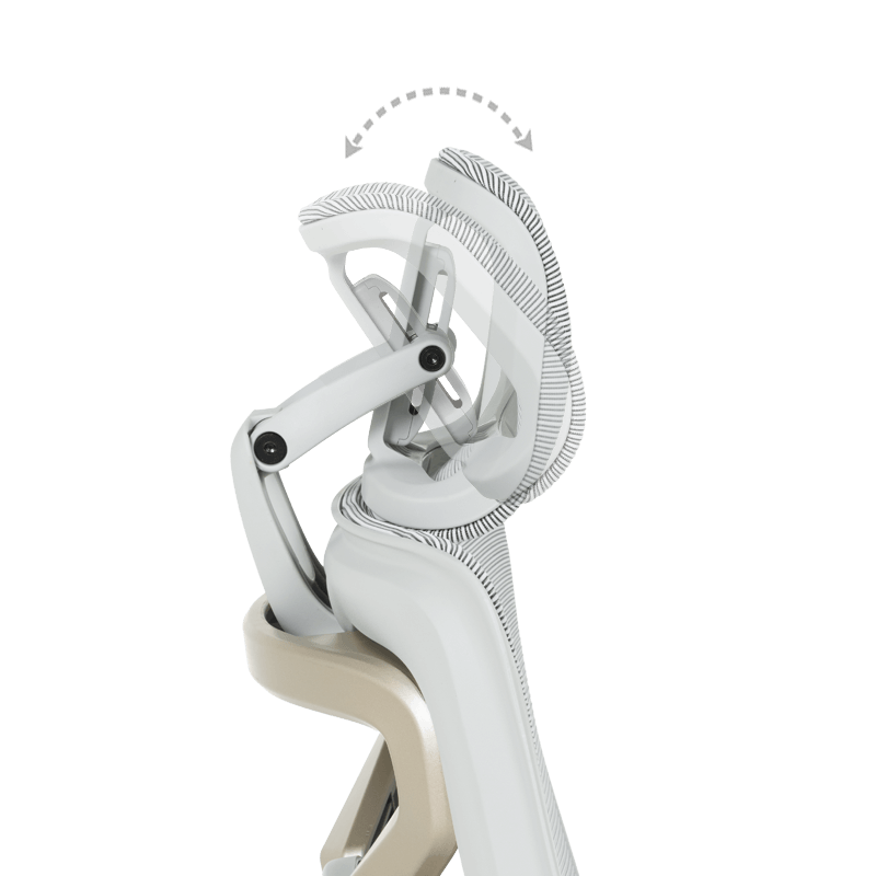 Ергономичен стол DIJON - сив