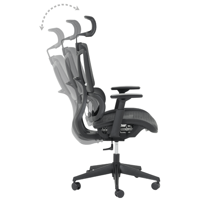 Ергономичен стол BREST - черен