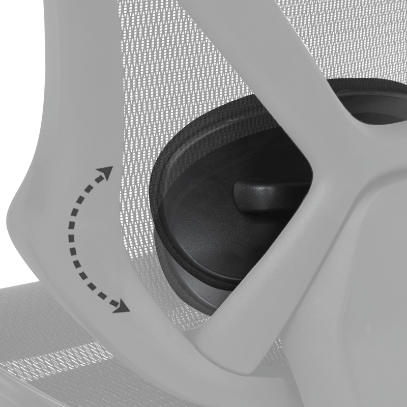 Ергономичен стол CAEN - черен