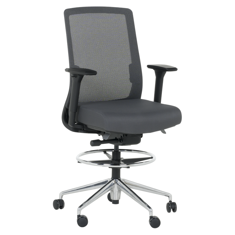 Eргономичен стол PAROW - сив