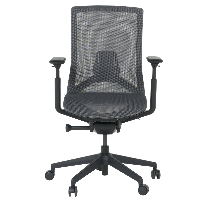 Ергономичен стол PRIMROSE - тъмносив