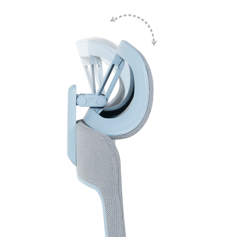 Ергономичен стол ERMELO - син