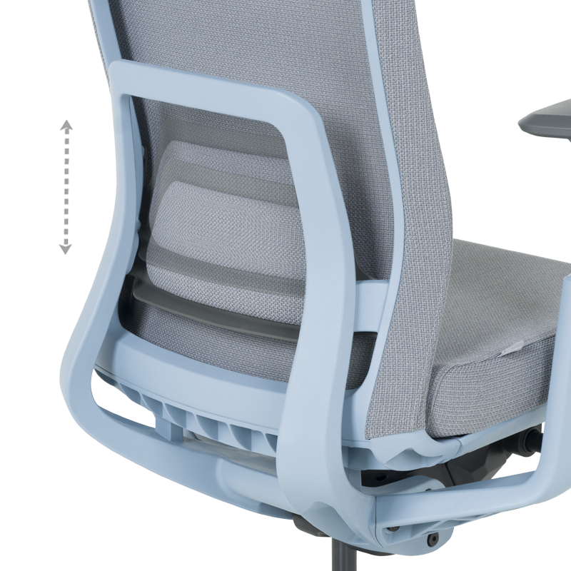 Ергономичен стол ERMELO - син