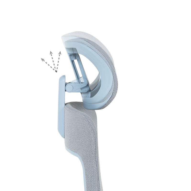 Ергономичен стол ERMELO - син