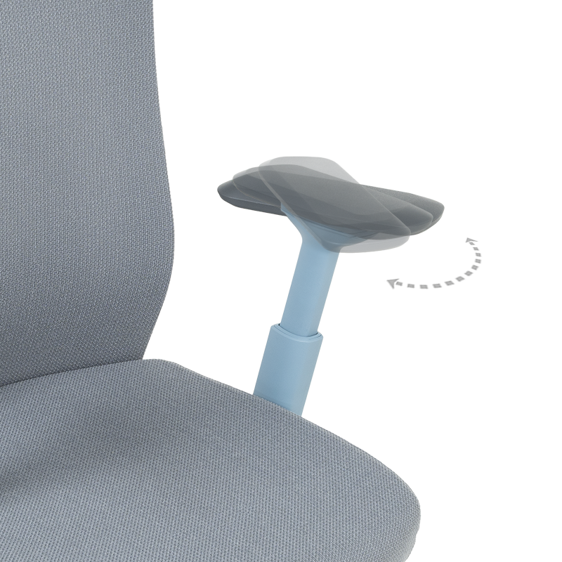 Ергономичен стол ERMELO - син