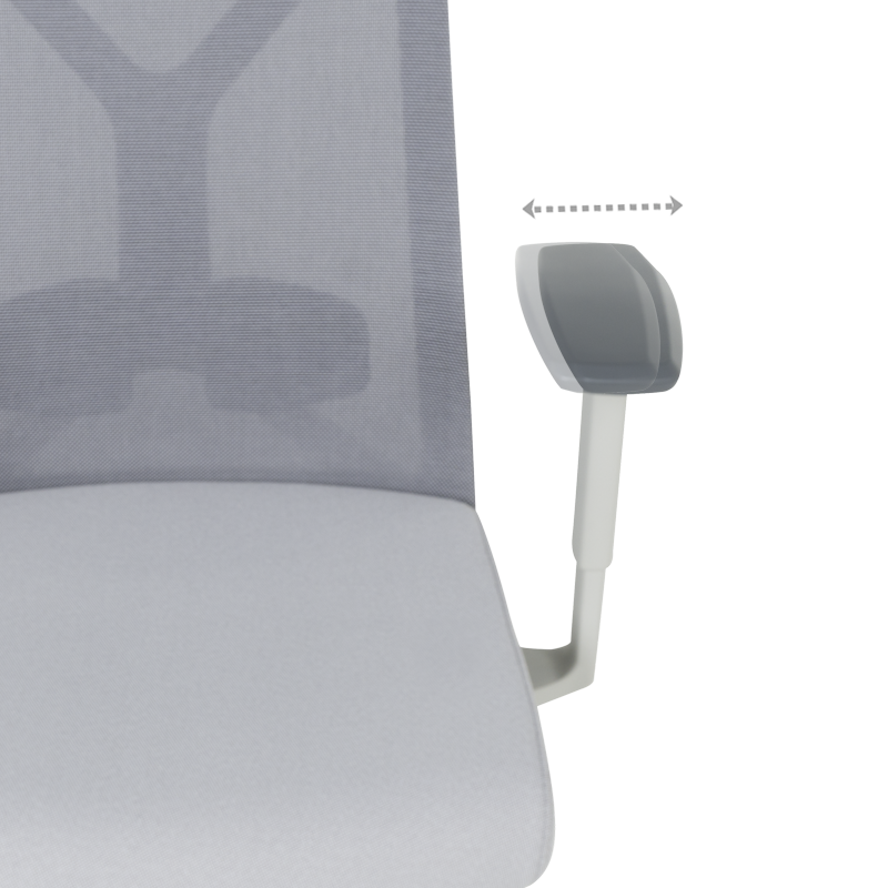 Ергономичен стол SARON - сив