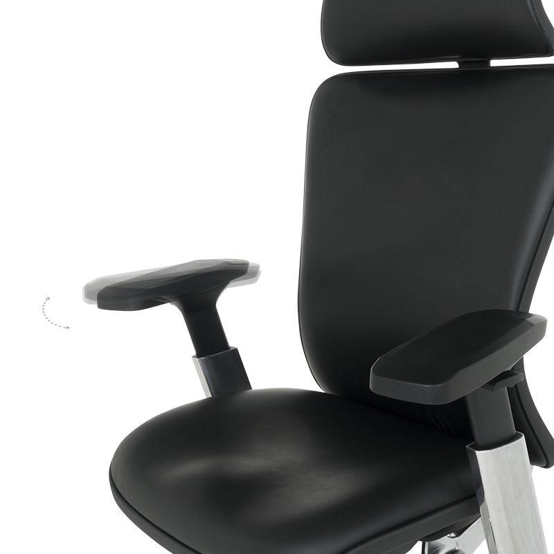 Ергономичен стол TRAIL LUX - черен