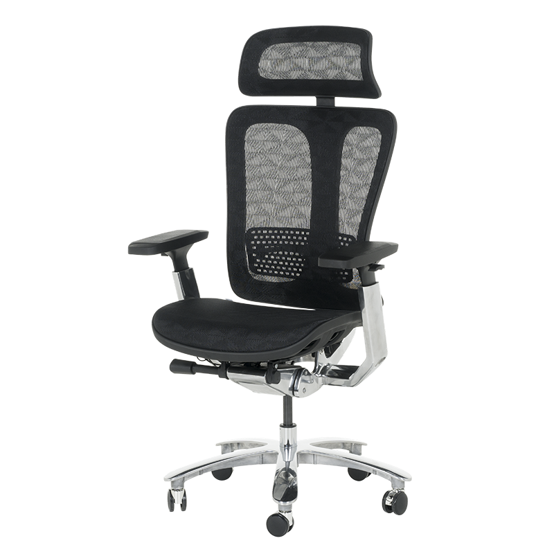 Ергономичен стол TRAIL - черен