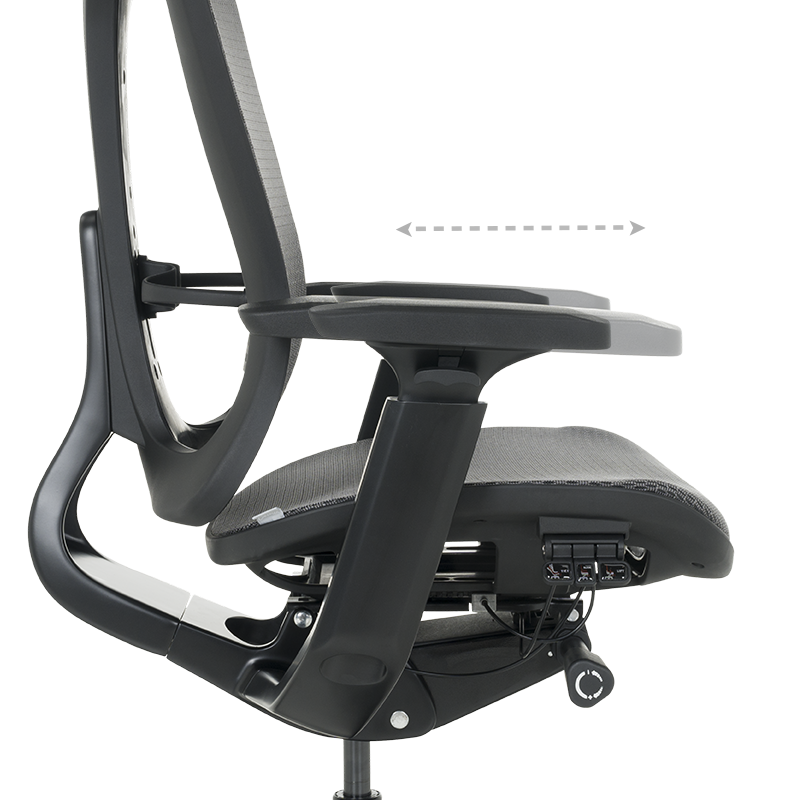 Ергономичен стол NELSON - сив