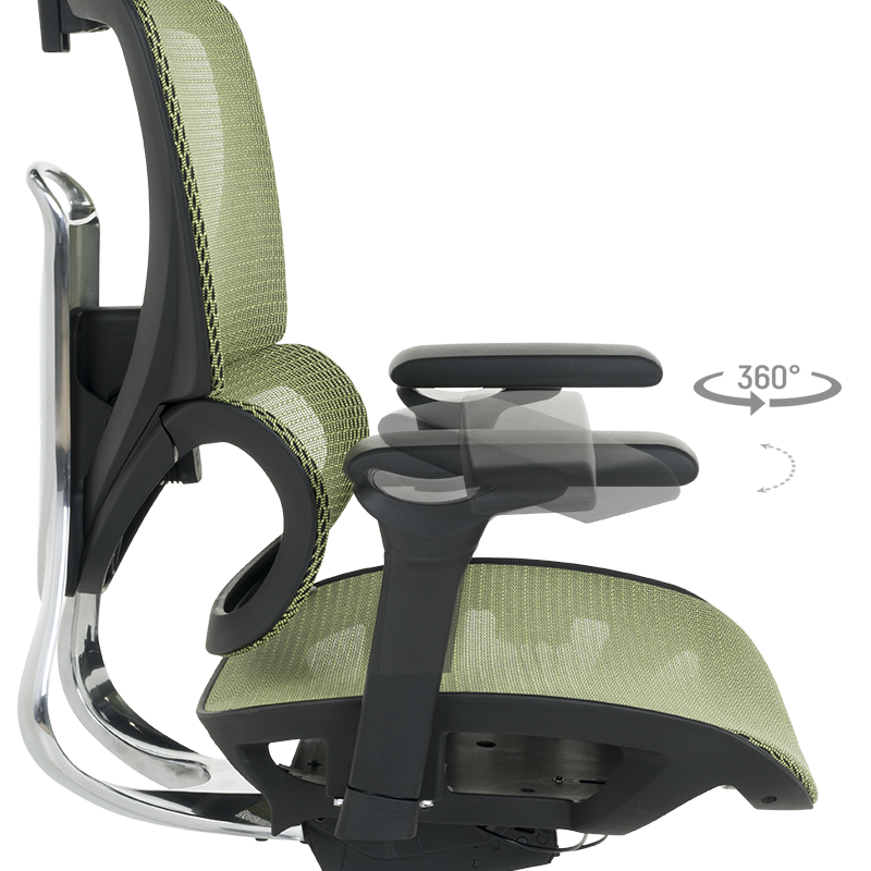 Ергономичен стол CALGARY - син