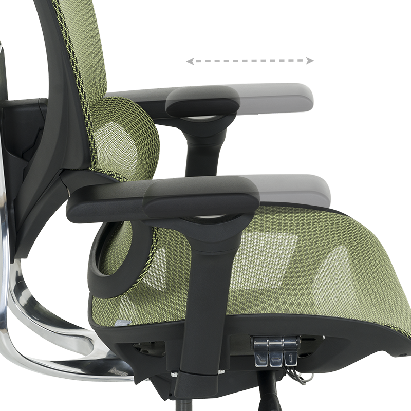 Ергономичен стол CALGARY - зелен