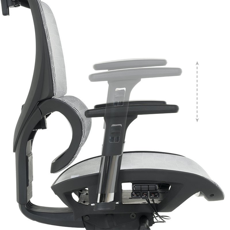 Ергономичен стол DELTA - бял