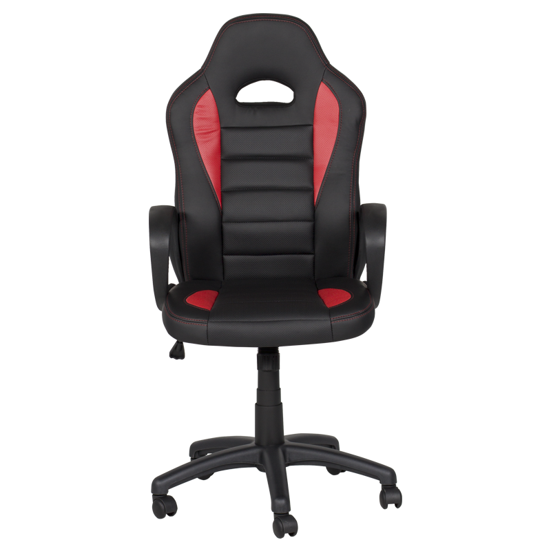 Геймърски стол Carmen 7501 - червено-черен