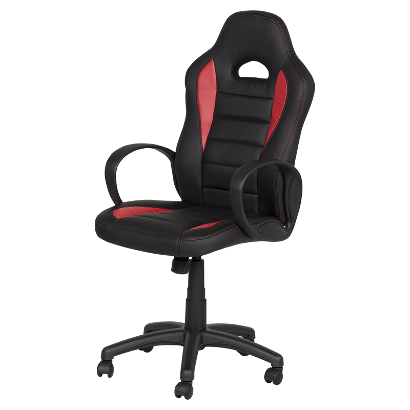 Геймърски стол Carmen 7501 - червено-черен