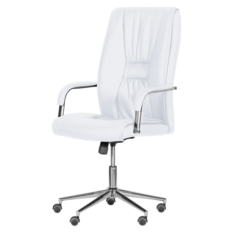 Президентски офис стол Carmen 6500-1 - бял