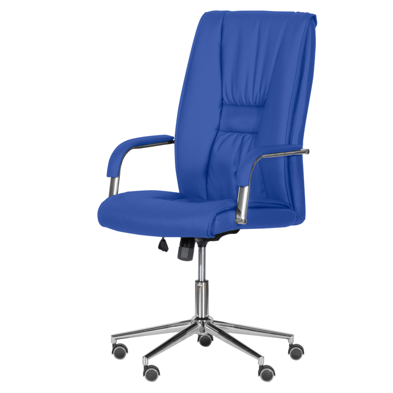 Президентски офис стол Carmen 6500-1 - син