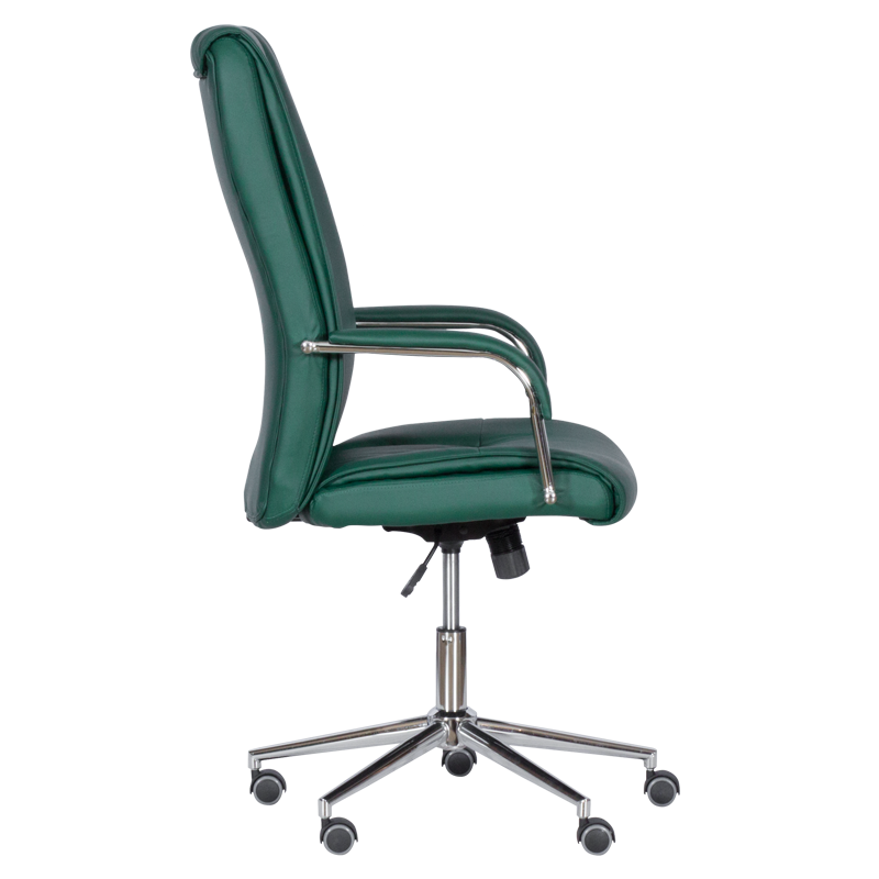 Президентски офис стол Carmen 6500-1 - маслено зелен