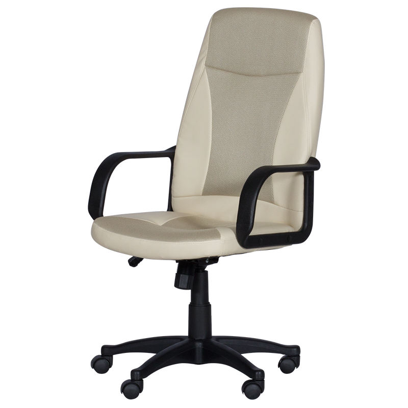 Работен офис стол Carmen 6511 - бежов