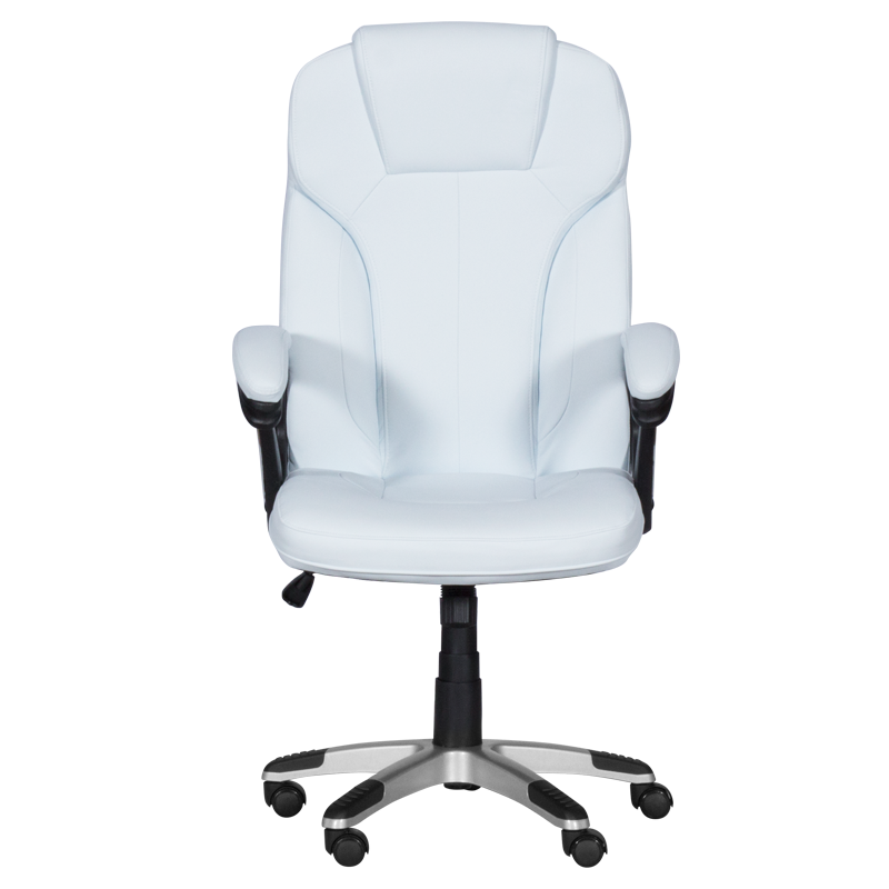 Президентски офис стол Carmen 6514 - бял