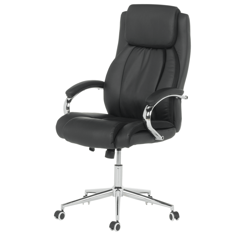 Президентски офис стол Carmen 6517-1 - черен