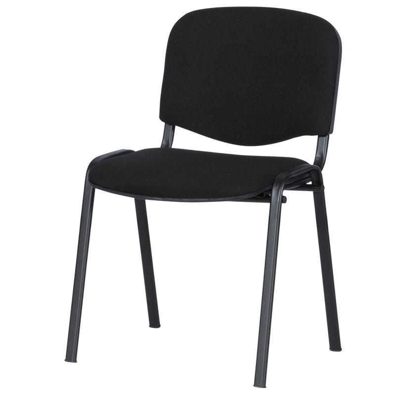 Посетителски стол Carmen 1130 H FR - черен