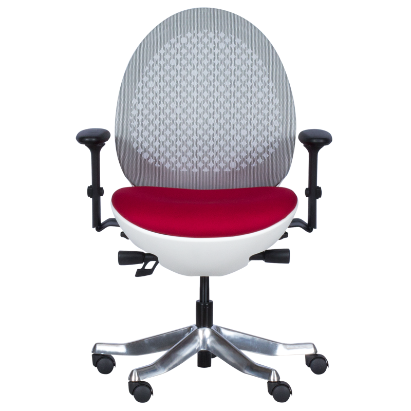 Работен офис стол OVE 2 - червен