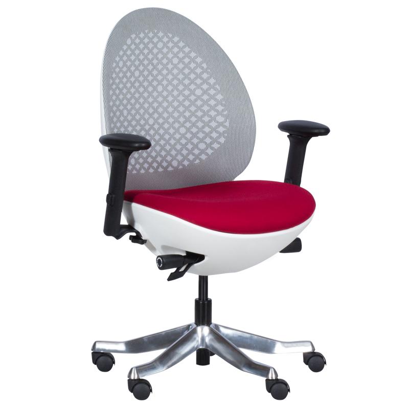 Работен офис стол OVE 2 - червен