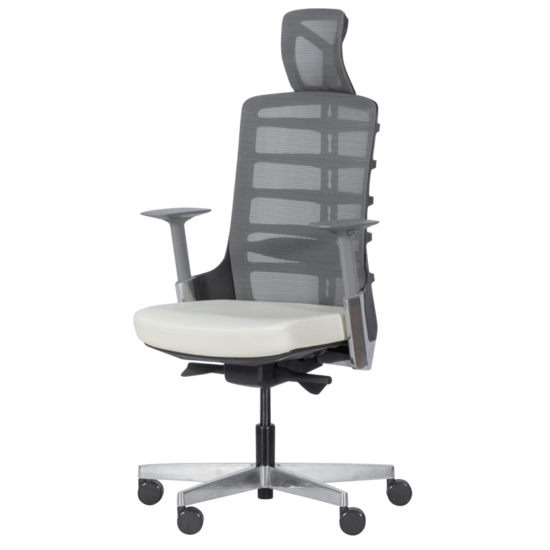 Ергономичен стол ALBERTO - бял