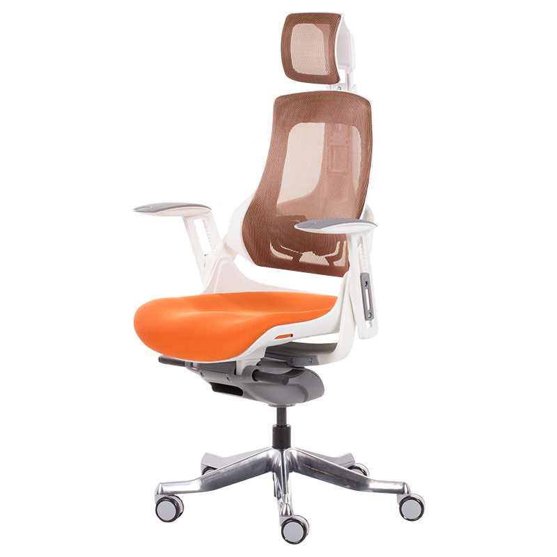 Ергономичен стол AMBRA - оранжев