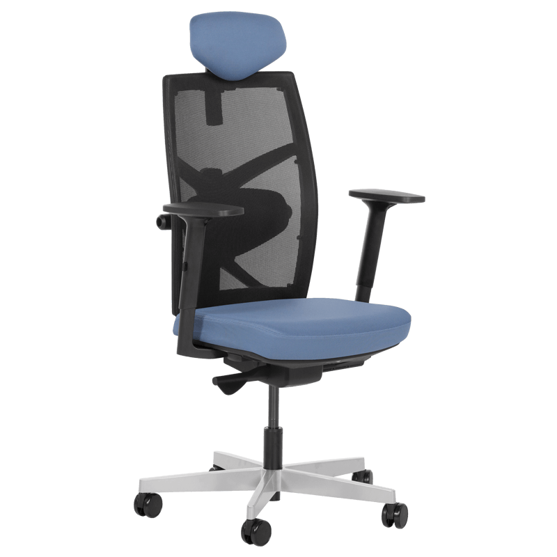 Ергономичен стол FREDO - син