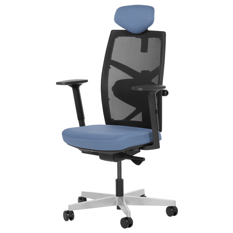 Ергономичен стол FREDO - син