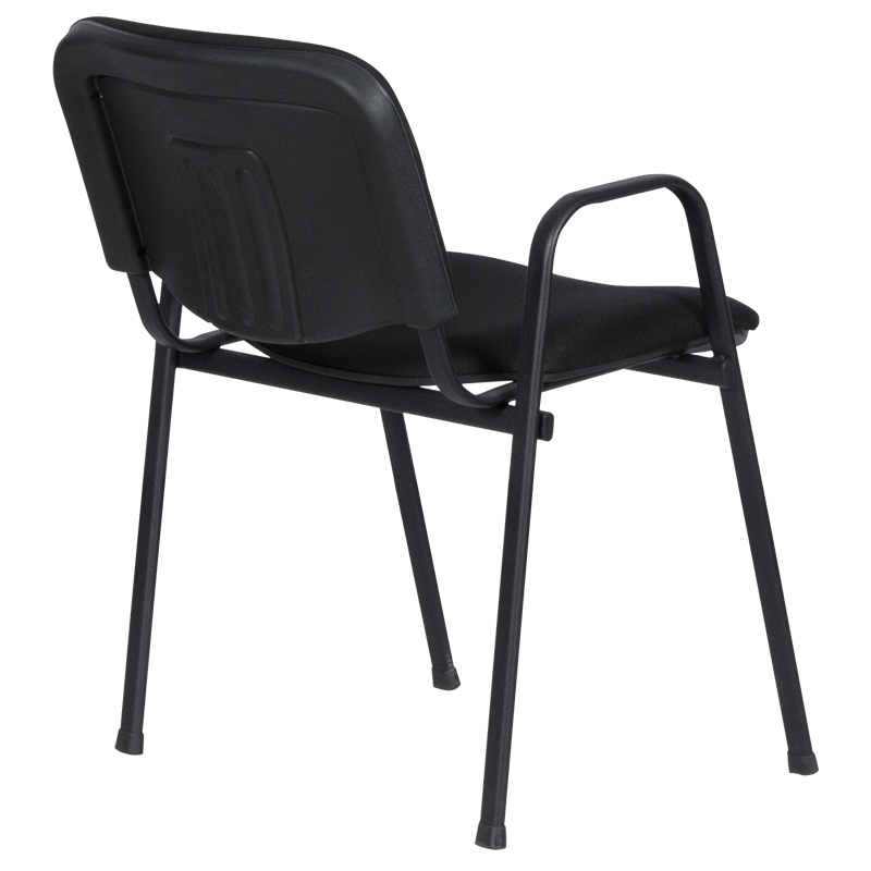 Посетителски стол Carmen 1137 LUX - черен