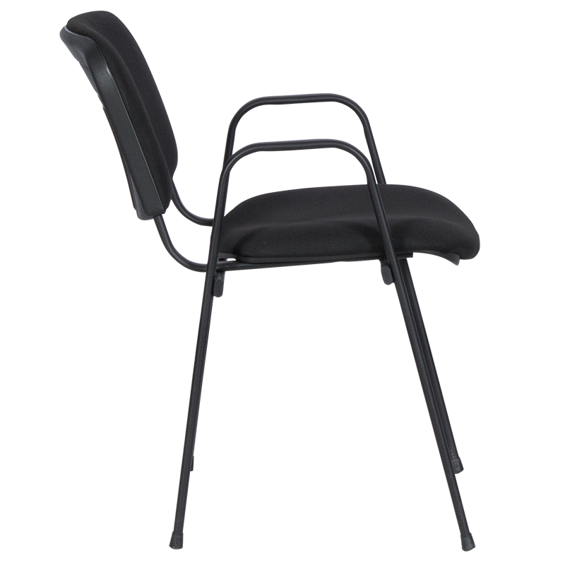 Посетителски стол Carmen 1137 LUX - черен