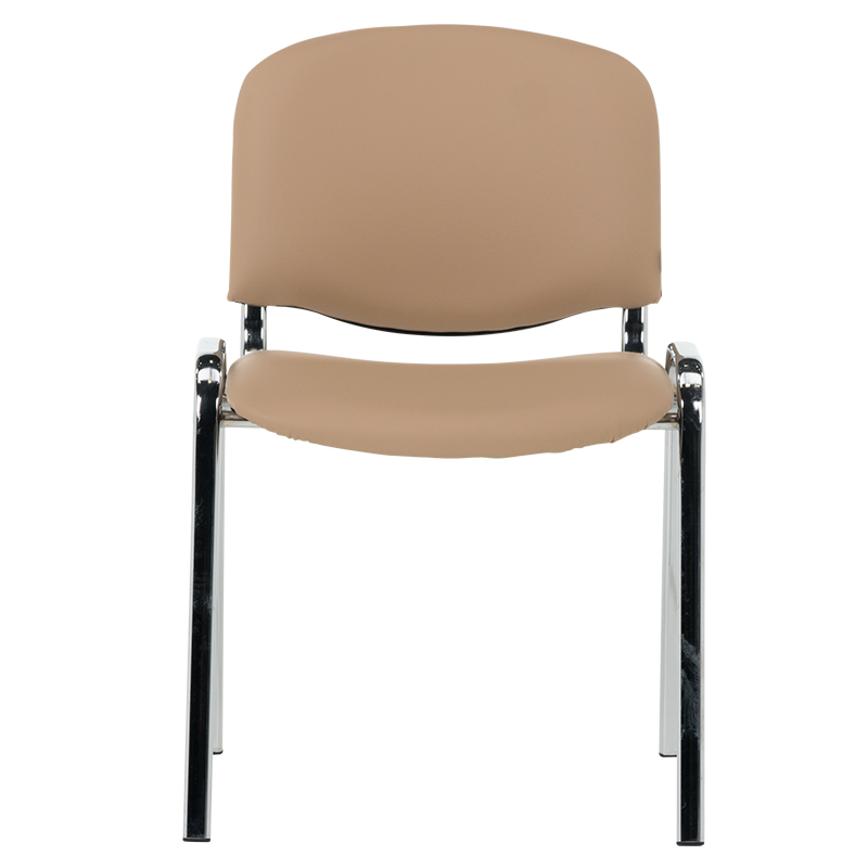 Посетителски стол Carmen 1135-1 LUX - бежов N