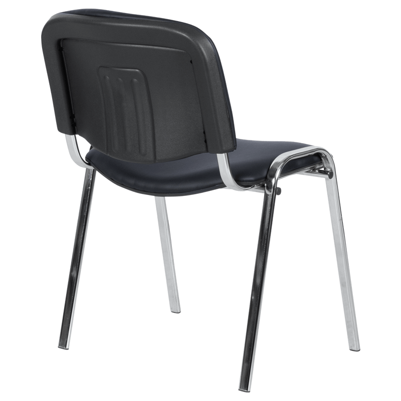 Посетителски стол Carmen 1135-1 LUX - черен N