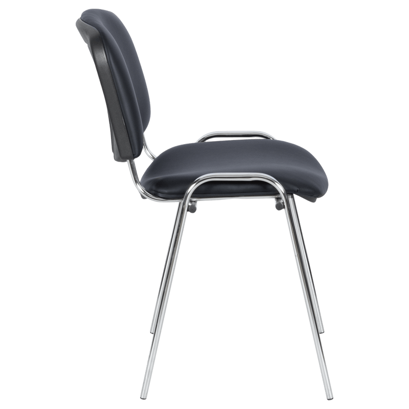 Посетителски стол Carmen 1135-1 LUX - черен N