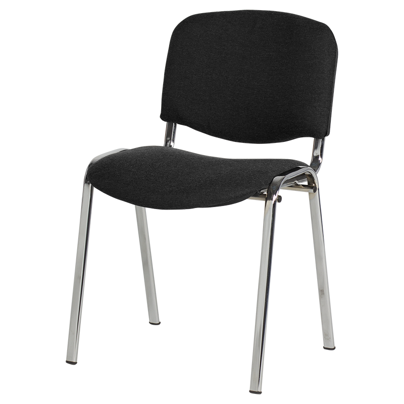 Посетителски стол Carmen 1135 LUX - черен