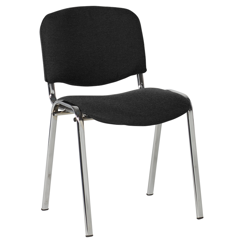 Посетителски стол Carmen 1135 LUX - черен