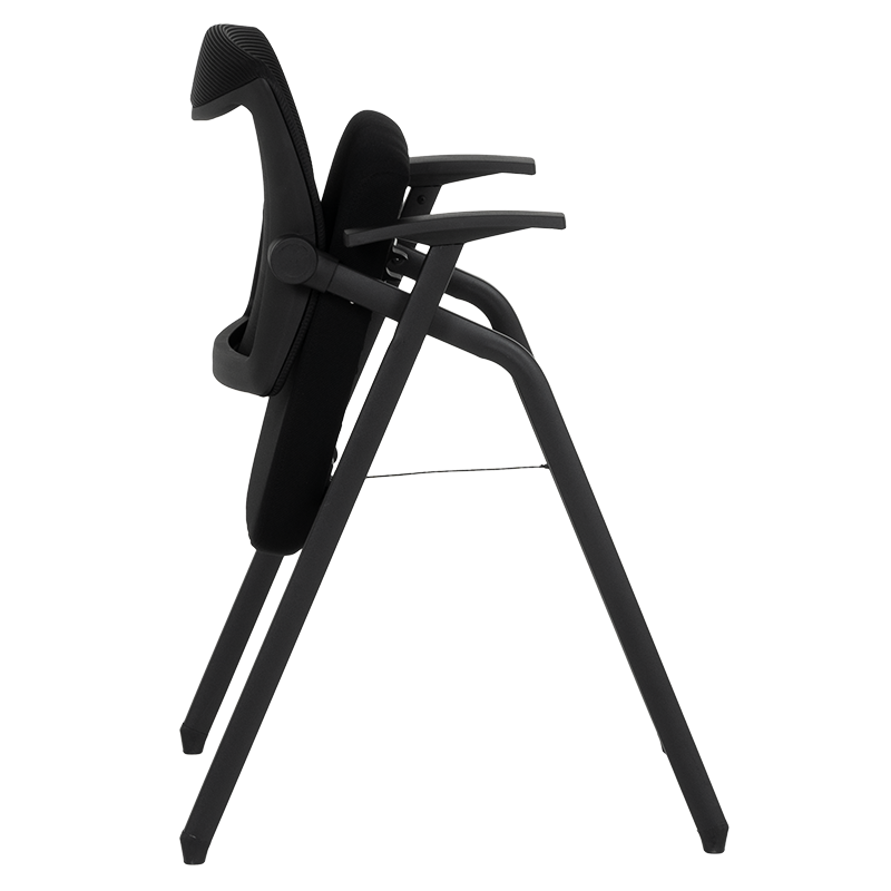 Посетителски стол Carmen 1708 - черен