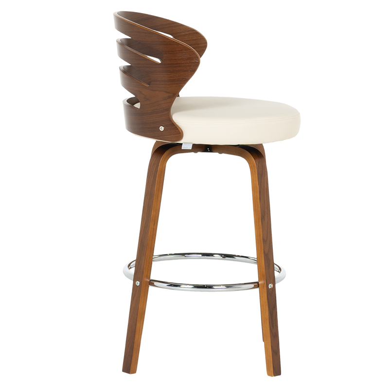 Бар стол Carmen 4041 - орех - крем