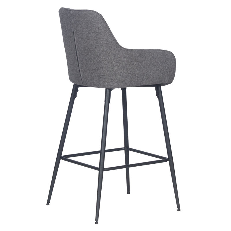 Бар стол MERTON - тъмносив CM