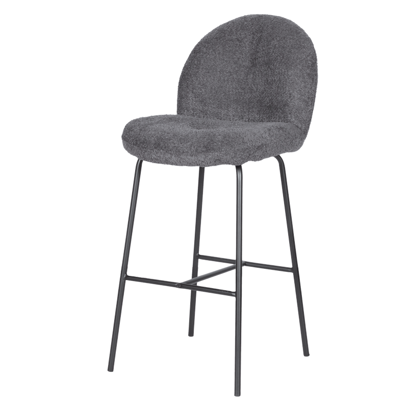 Бар стол TOLEDO 2 - тъмносив