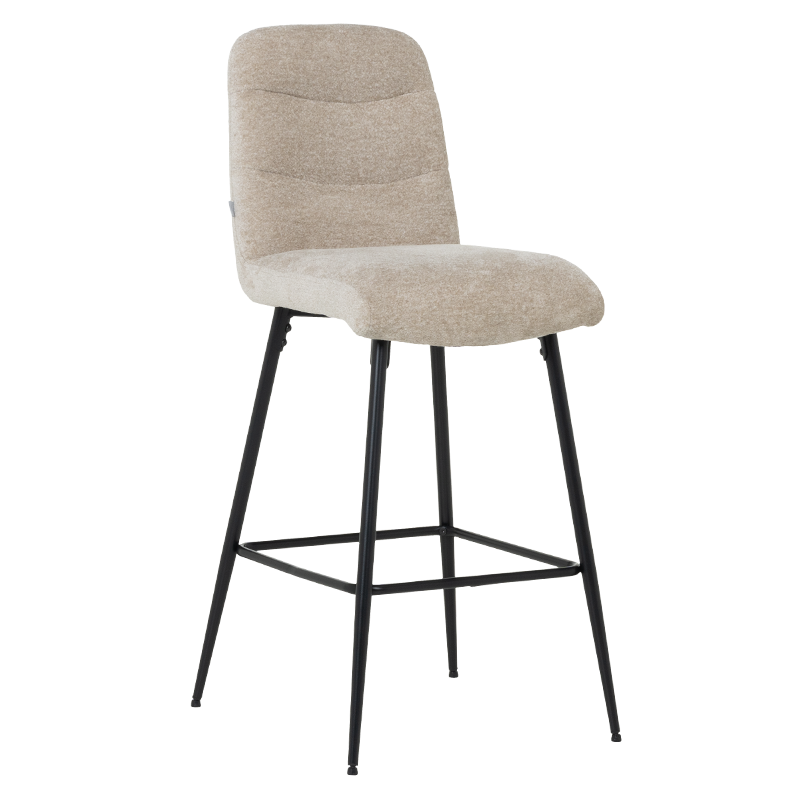 Бар стол ALFORD - бежов XV