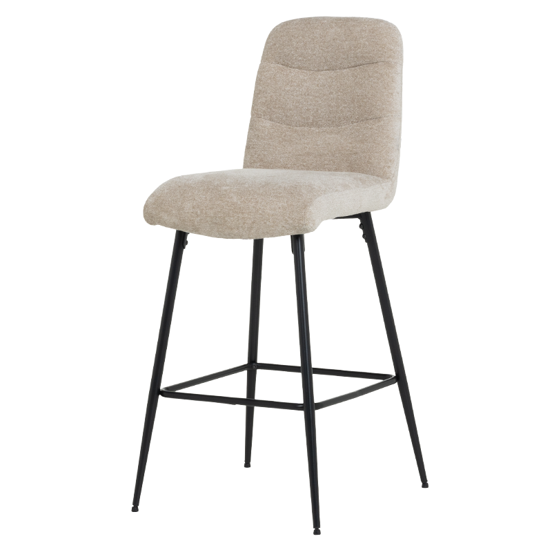 Бар стол ALFORD - бежов XV