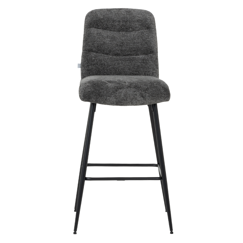 Бар стол ALFORD - тъмносив XV