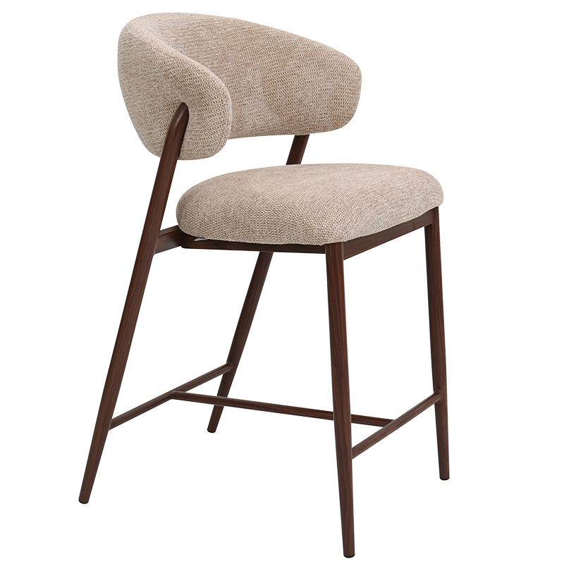 Бар стол PARCO - кафяв 14 WAL